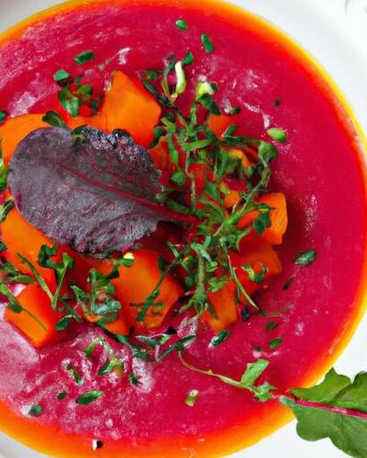 Refreshing Beet & Orange Soup: A Vibrant Summer Delight