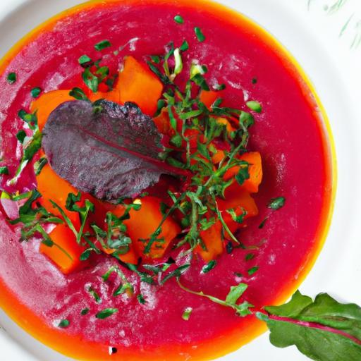 Refreshing Beet & Orange Soup: A Vibrant Summer Delight