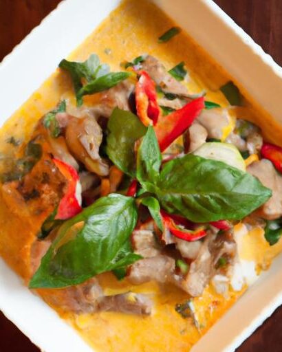 Savoring Panang Beef Curry: A Nutty Thai Delight Unveiled