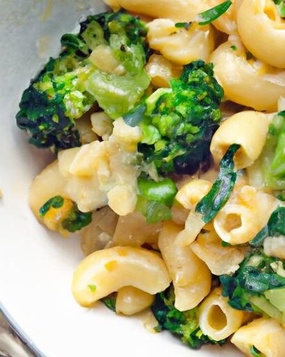 Creamy One-Pot Mac and Cheese with Broccoli Delight
