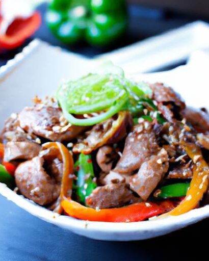 Quick & Flavorful: 15-Minute Sesame Ginger Beef Stir-Fry