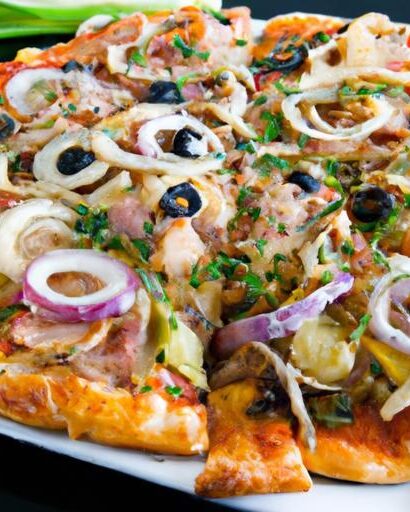 Savor the Flavor: Artichoke and Olive Pizza Delight