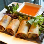 Crispy Thai Spring Rolls: Perfectly Paired with Sweet Chili Dip