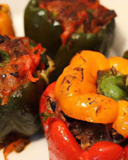 Savor Bold Flavors: Beef & Cheese Stuffed Peppers Recipe