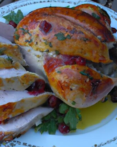 Herb-Roasted Turkey Breast with Unsalted Butter Bliss