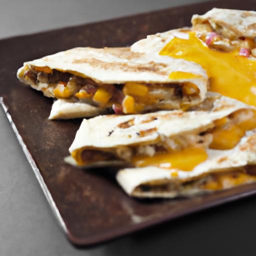 Morning Fuel: Savory Breakfast Quesadilla with Egg & Beans