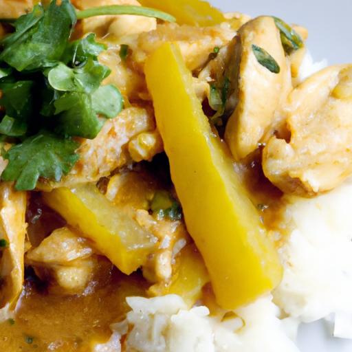 Savor the Flavors of Stir-Fried Chicken in Yellow Curry Bliss