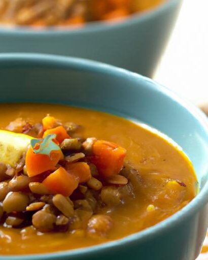 Wholesome Lentil & Sweet Potato Soup: Comfort in a Bowl