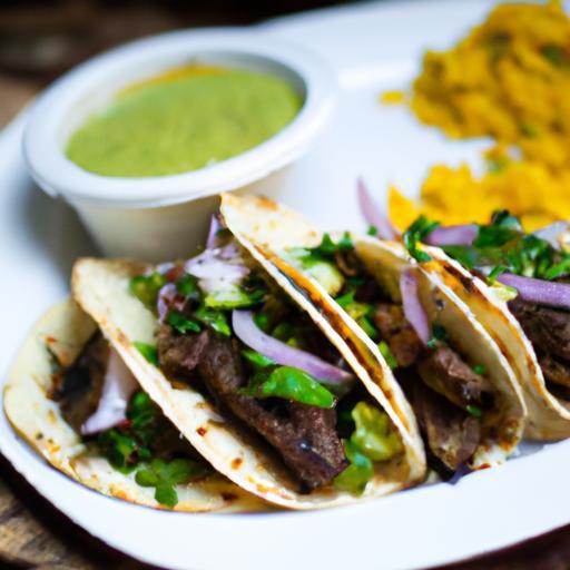 Savor Quick Steak Tacos with Zesty Chimichurri Sauce