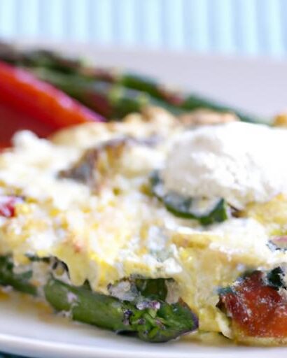 Savor the Delight: Smoked Salmon & Asparagus Frittata Recipe