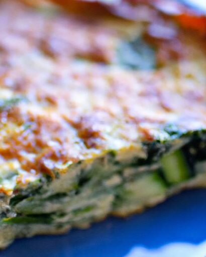Wholesome Egg White & Spinach Frittata: A Nutritious Delight