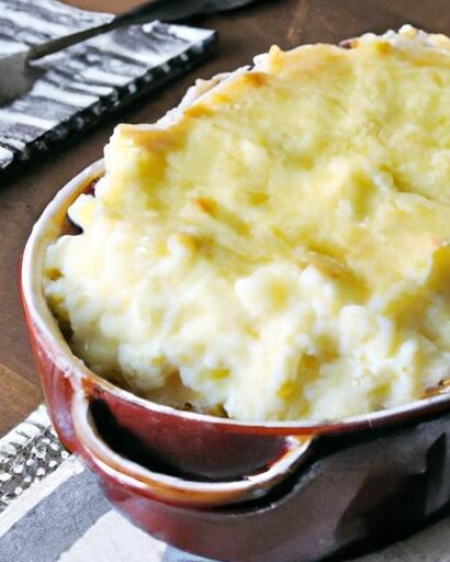 Hearty Skillet Shepherd’s Pie with Creamy Mashed Topping