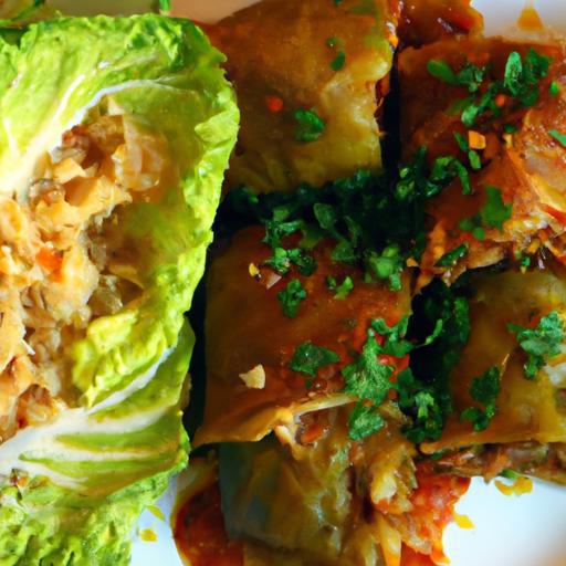 Hearty Vegan Stuffed Cabbage Rolls with Nutty Brown Rice