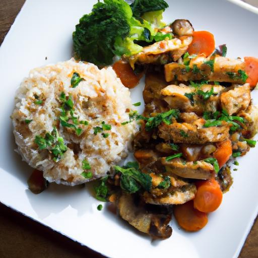 Wholesome Cauliflower Rice Stir-Fry with Savory Tofu Twist