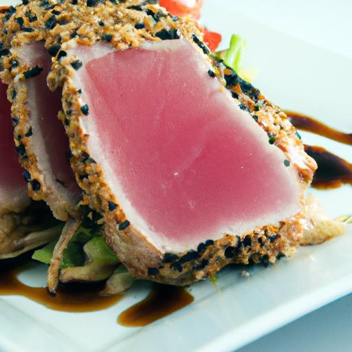 Savor the Flavor: Seared Ahi Tuna with Sesame Ginger Glaze