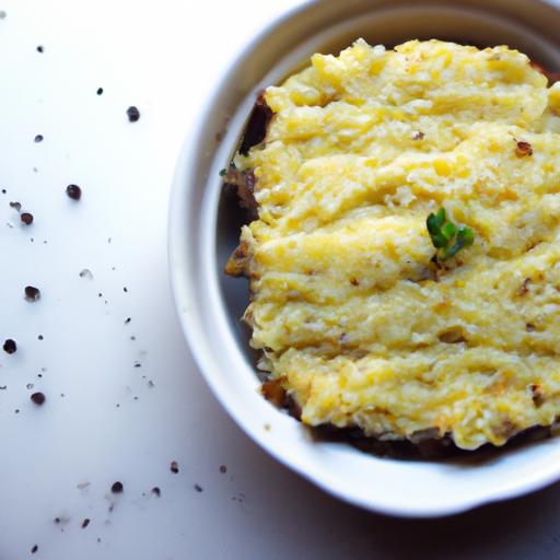 Hearty Vegan Lentil Shepherd’s Pie with Creamy Cauliflower Mash