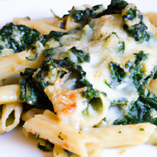 Savor the Comfort: Baked Ziti with Spinach Delight