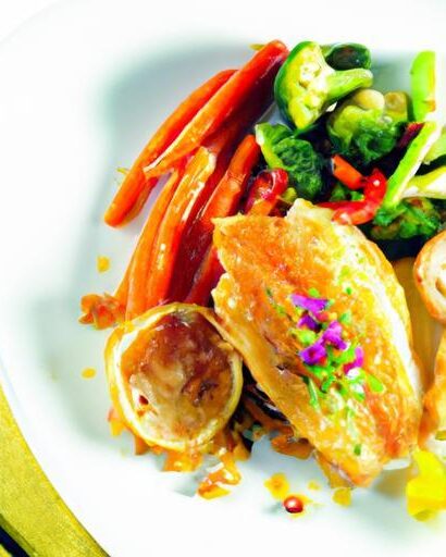 Sweet and Savory: Honey Glazed Cod with Colorful Veggies