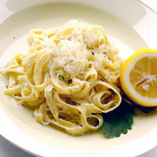 Zesty Delight: How to Make Creamy Lemon Tagliatelle Pasta