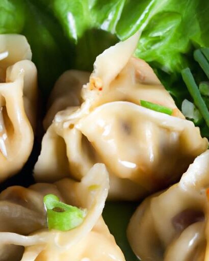 Steamed Thai Chicken Dumplings: A Flavorful Asian Delight