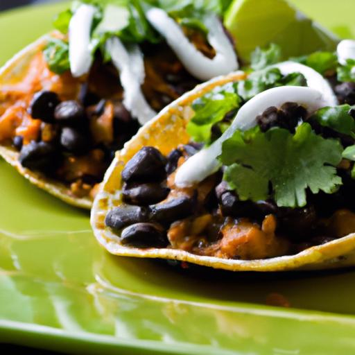 Quick & Tasty: Reheating Shells for Microwave Black Bean Tacos