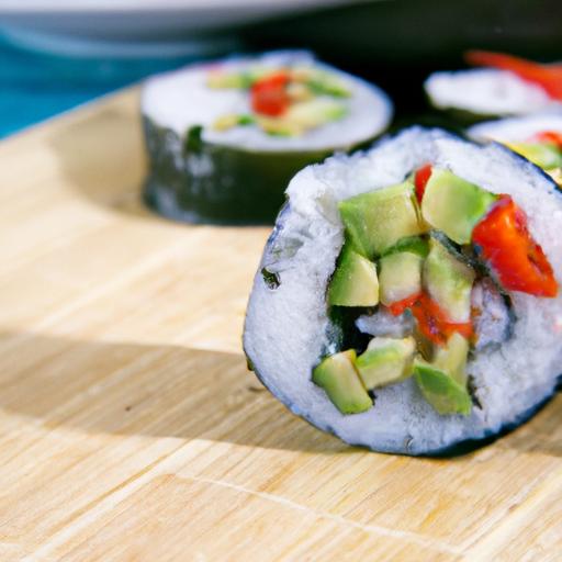 Quick & Fresh: Cucumber Avocado Sushi Rolls Made ​Easy