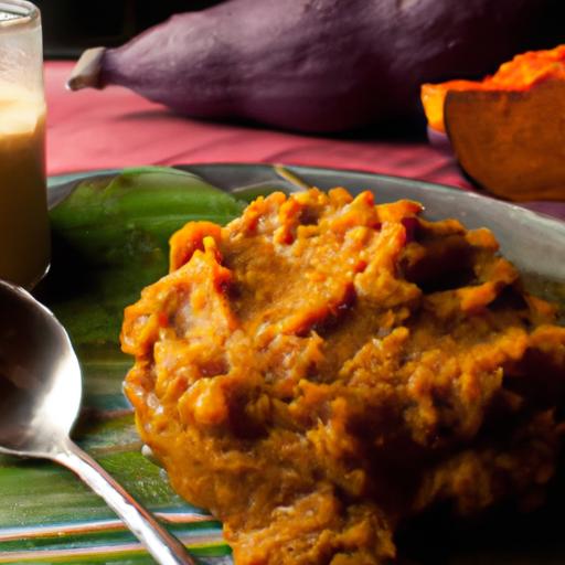 Golden Glow: Mashed Sweet Potatoes with Turmeric & Ginger