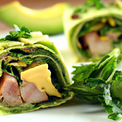 Savor the Perfect Roast Beef ​and Spinach Wrap Delight