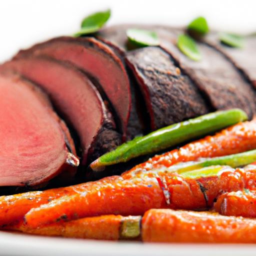 Savor the Flavor: Herb-Crusted Roast Beef & Roasted Carrots