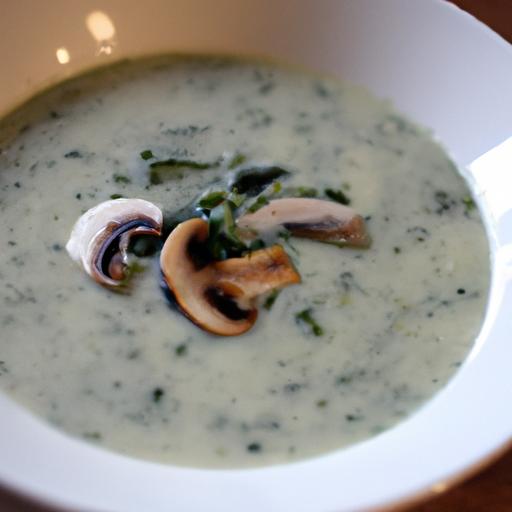 Velvety Creamy Spinach and Mushroom Soup Recipe Guide