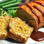 Savory Tempeh Meatloaf with Tangy Balsamic Glaze Delight