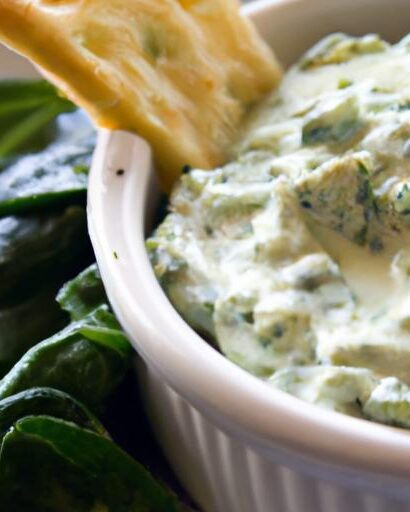Quick & Creamy: Microwave Spinach Artichoke Dip Delight