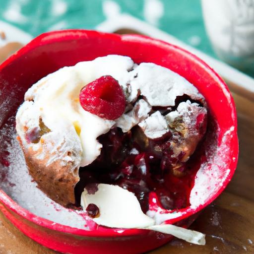 Indulge in a Quick White Chocolate Raspberry Mug Cake Delight