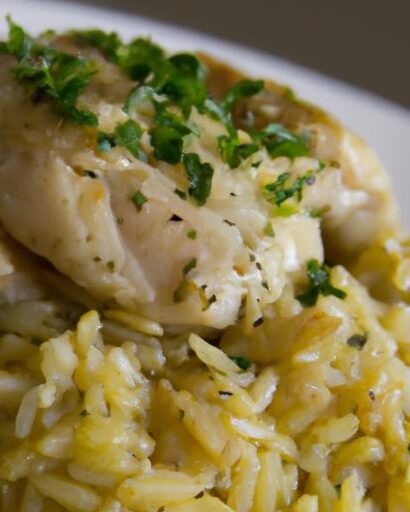 Zesty One-Pot Lemon Herb Chicken and Rice Made Simple