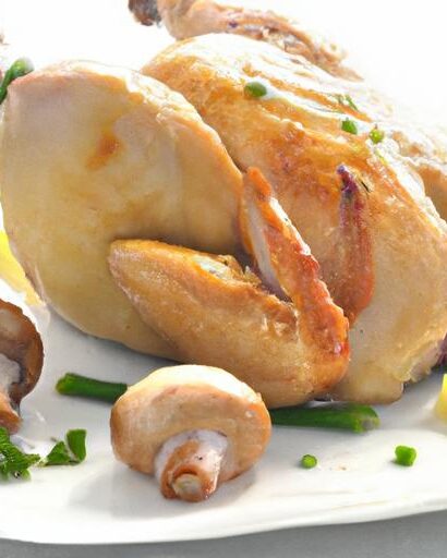 Savory Garlic & Mushroom Stuffed Chicken: A Flavorful Feast