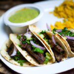 Savor Quick Steak Tacos with Zesty Chimichurri Sauce