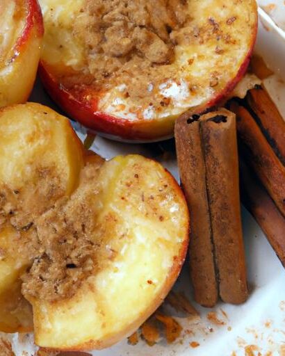 Cozy Baked Apples with Cinnamon & Oats: A Healthy Delight
