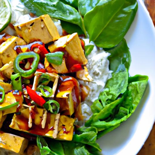 Zesty Chili Lime Tofu Bowl with Vibrant Rice & Veggies