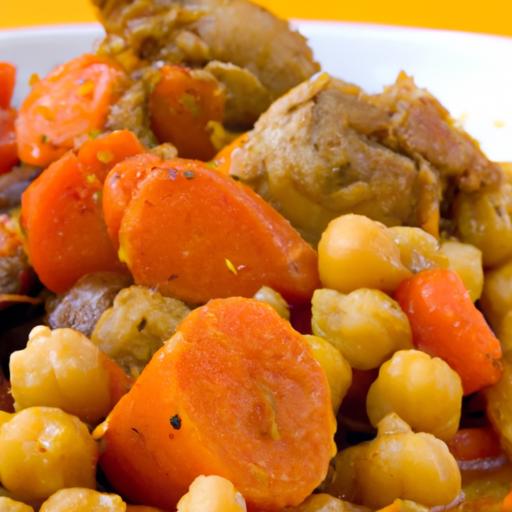 Moroccan Chicken Stew: Sweet Apricots & Hearty Chickpeas