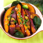Nourish Your Day: Roasted Brussels & Sweet Potato Bowl