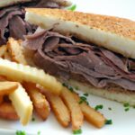 Savoring French Dip Sandwiches with Classic Deli Roast Beef