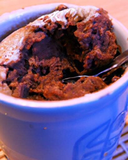 Decadent Vegan Chocolate Mug Cake: Quick & Delicious Treat