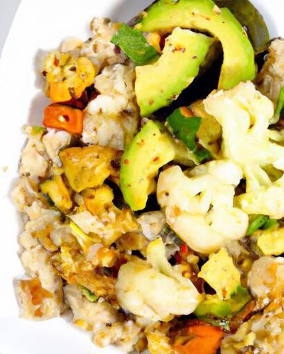 Cauliflower Rice Burrito Bowl: A Healthy Twist on Flavor