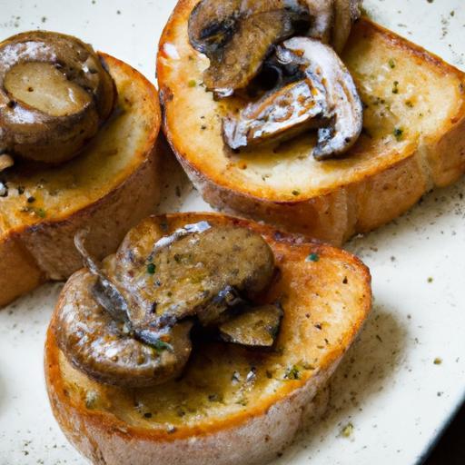 Savor Garlic Butter Mushrooms on Toast: A Flavorful Delight