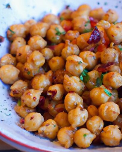 Crunchy Savory Roasted Paprika Chickpeas: A Flavor Boost