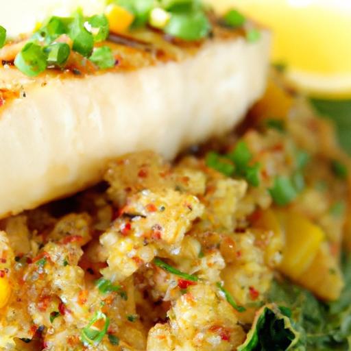 Savor Grilled Mahi-Mahi with Zesty Cilantro Lime Quinoa