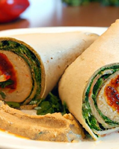 Flavor-Packed Roasted Red Pepper and Hummus Wraps Guide