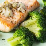One-Pan Garlic Butter Salmon & Broccoli Feast Made Easy
