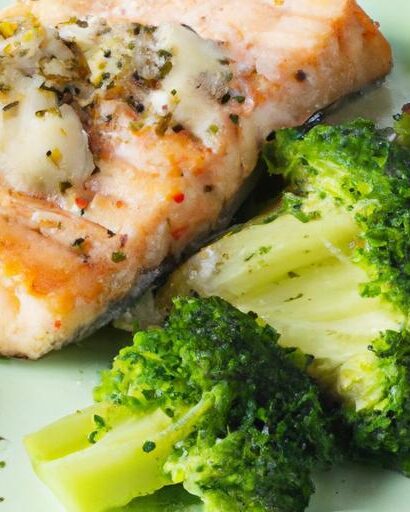 One-Pan Garlic Butter Salmon & Broccoli Feast Made Easy