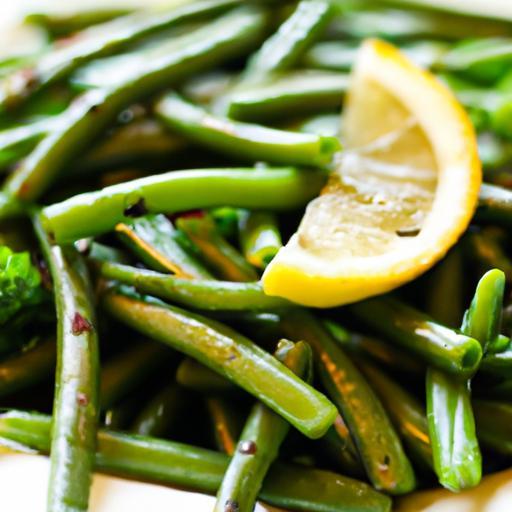 Brighten Your Plate: Zesty Steamed Green Beans with Lemon